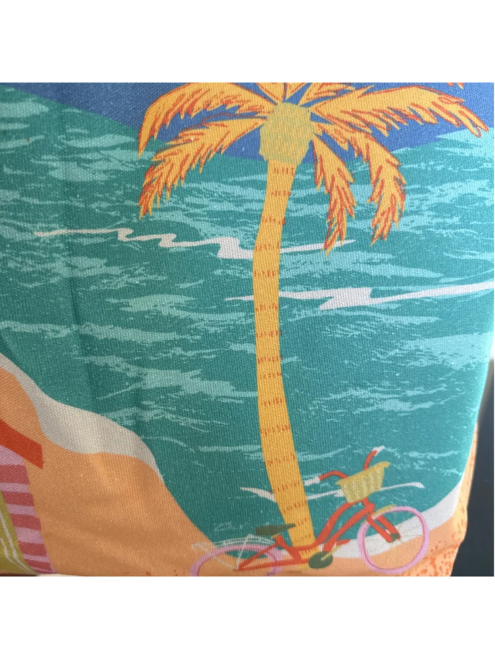 Starbucks Mexico Canvas Beach Tote VW Van Summer NWT